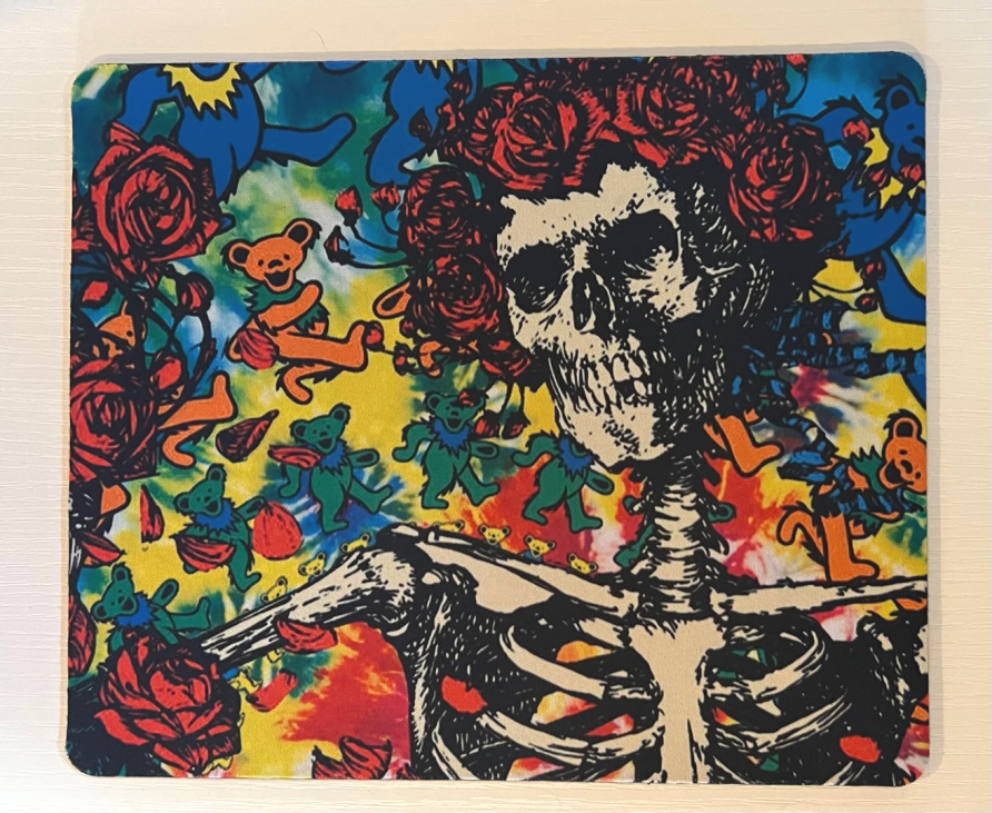 GD Tie Dye Skeleton Mousepad
