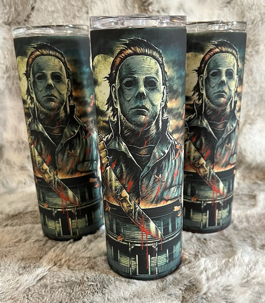 Michael Myers Halloween Tumbler