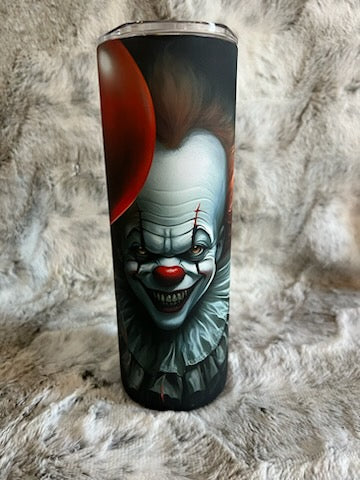 Scary IT Clown Tumbler