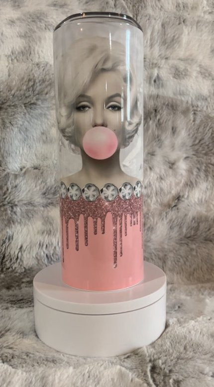 Marilyn Monroe Bubblegum Tumbler