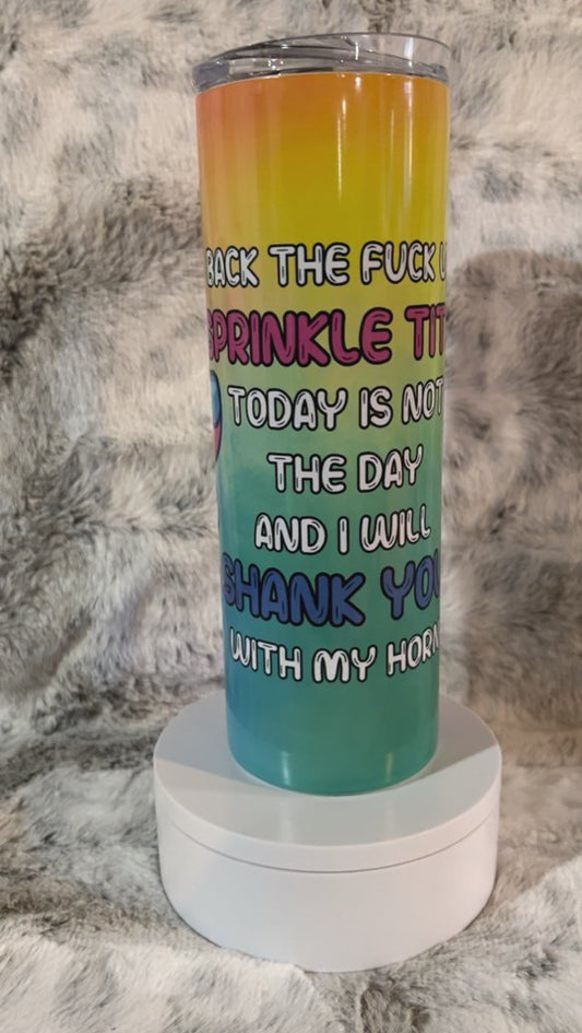 Shank You Unicorn Tumbler