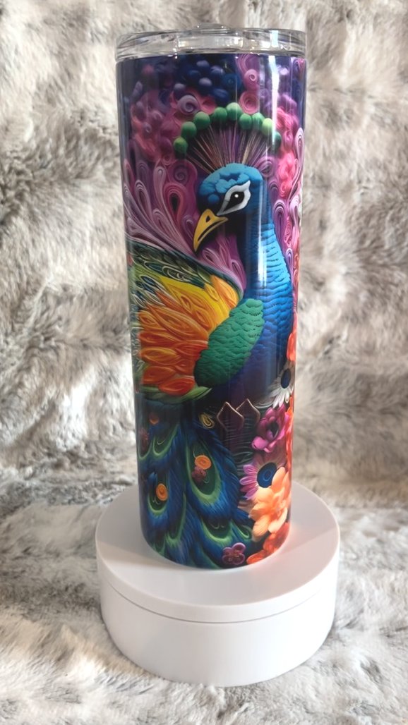 Peacock Tumbler