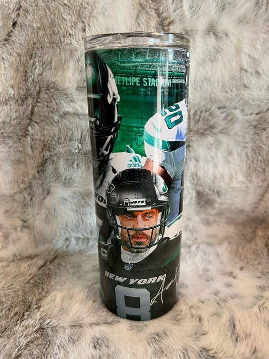 NYJ Football Tumbler