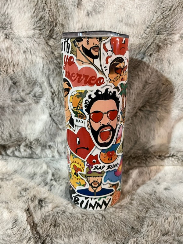 Bunny Sticker Tumbler