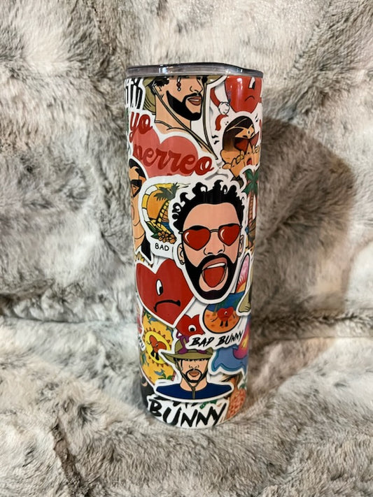 Bunny Sticker Tumbler