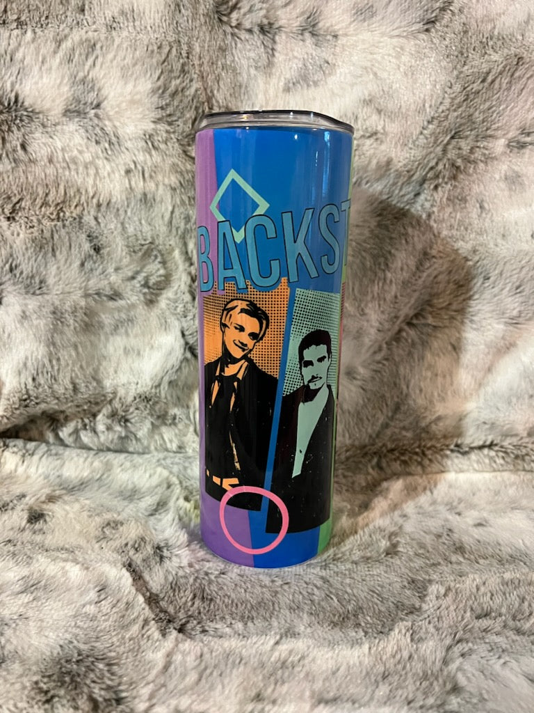 Boy Band Retro Tumbler