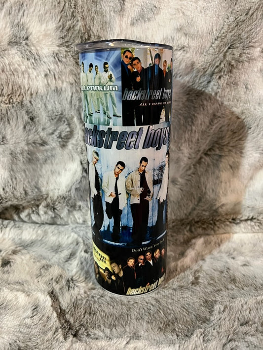 Boy Band Album Covers Tumbler