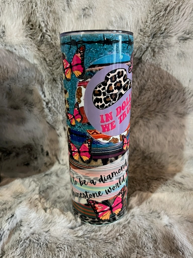 Dolly Parton Country Music Singer Tumbler