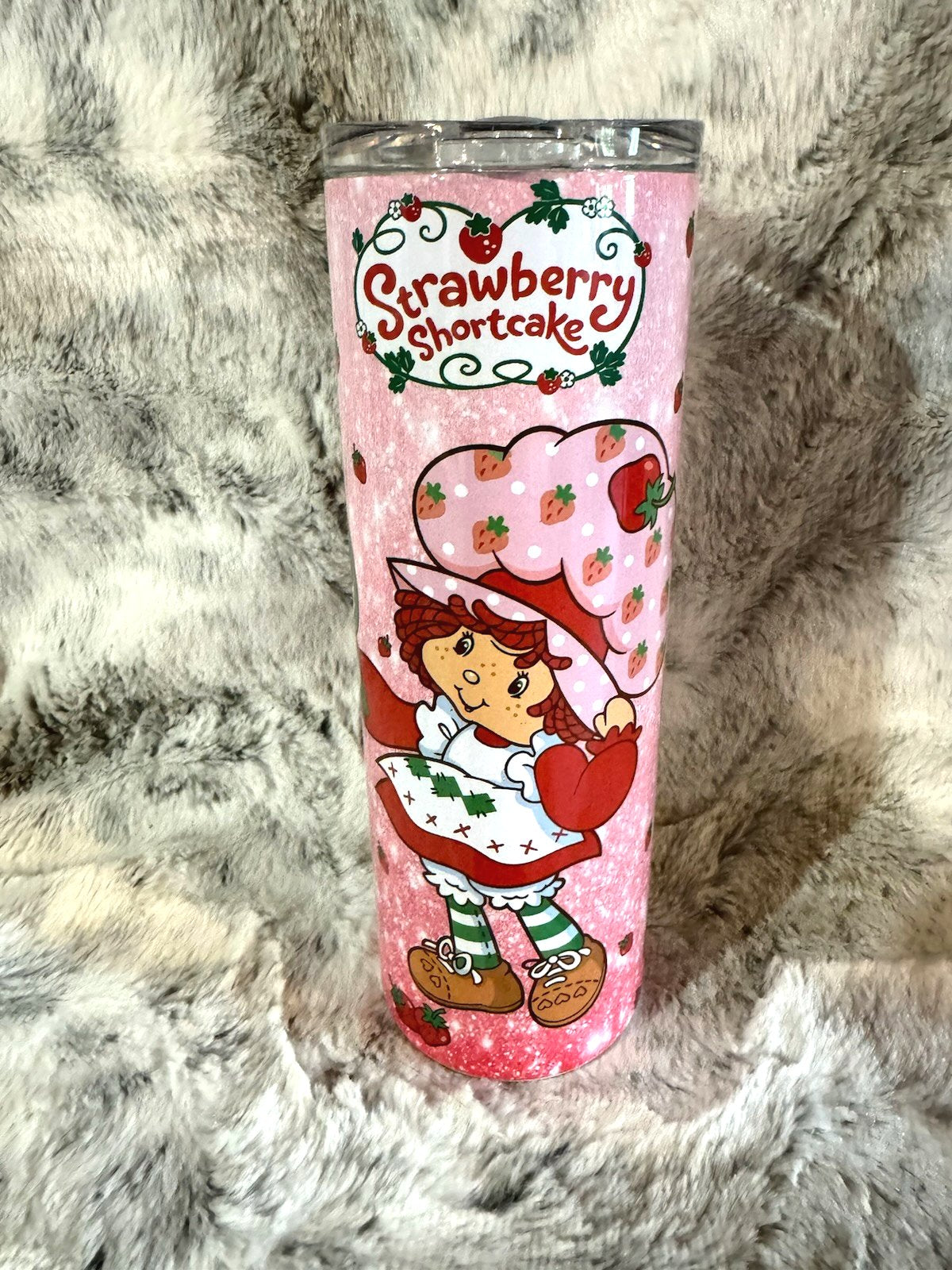 Strawberry Cake Cartoon Tumbler